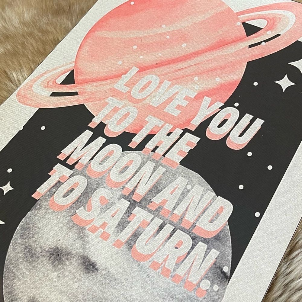NEW Taylor Swift Evermore Poster “Seven” Lyrics Canvas Print - Picture 2 of 3